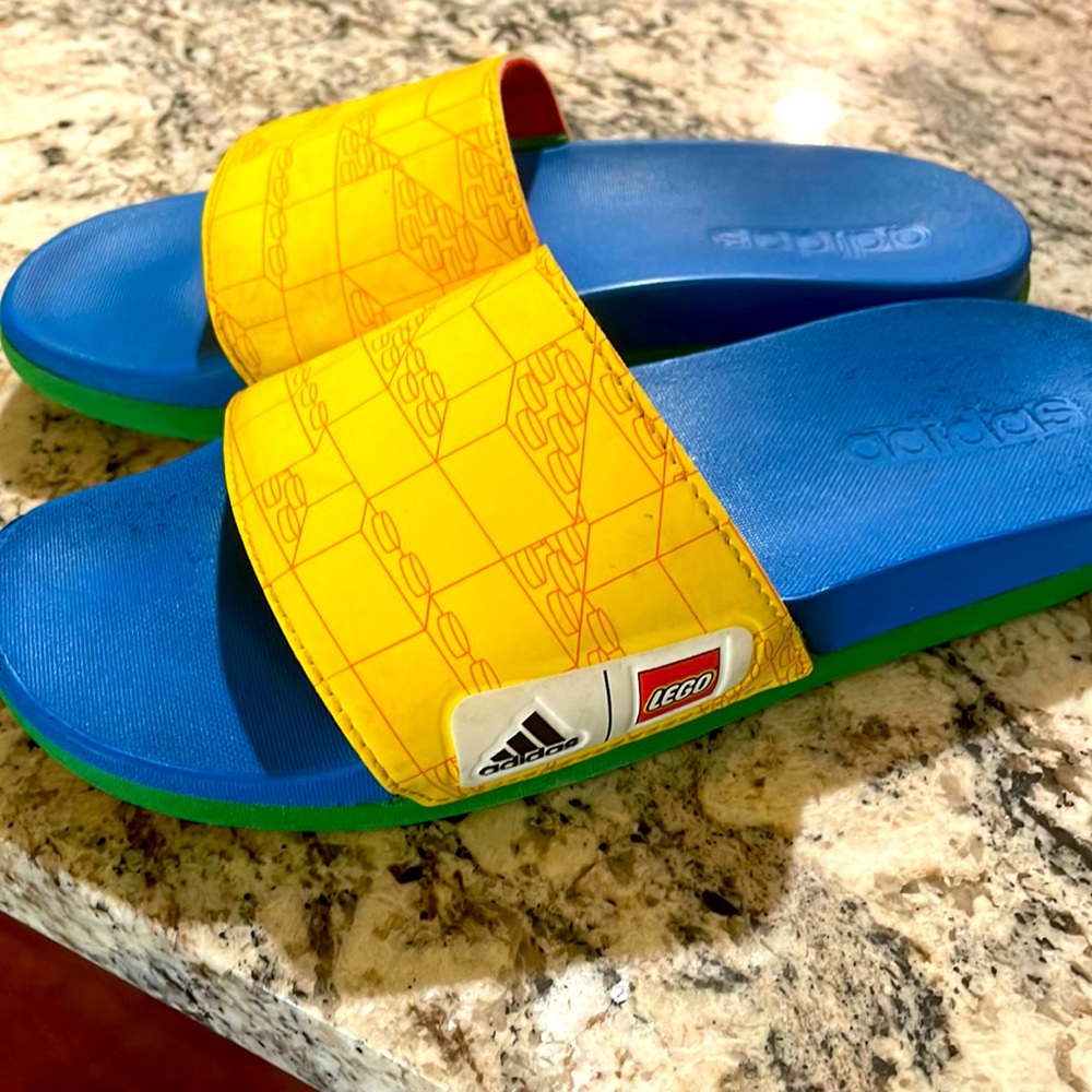 Lego adidas slides
